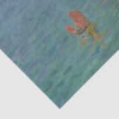 Étretat: Het strand en de Falaise door Claude Mone Tissuepapier (Detail)