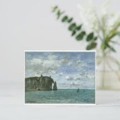 Etretat, Porte d'Aval,1890 Briefkaart (Staand voorkant)