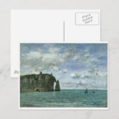 Etretat, Porte d'Aval,1890 Briefkaart (Voorkant / Achterkant)