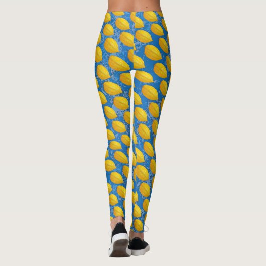 Etrogs voor Sukkot Leggings (Achterkant)