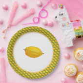 Etrogs voor Sukkot Papieren Bordje (Feest)