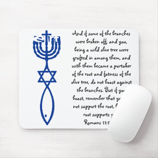 ETRT Menorah Star Ichthys Muismat (Met muis)