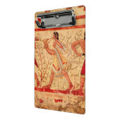 Etruscaanse muzikanten mini klembord (Angled2)