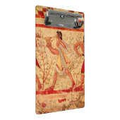 Etruscaanse muzikanten mini klembord (Schuin)