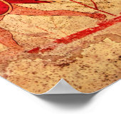 Etruscaanse muzikanten poster (Hoek)