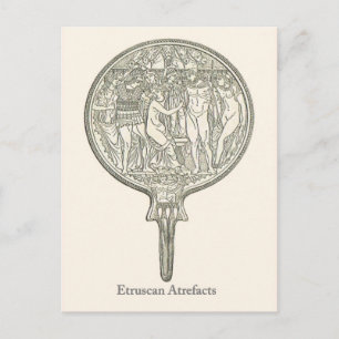 Etruscan Artifacts 4 Briefkaart