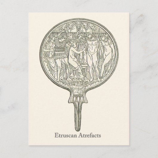 Etruscan Artifacts 4 Briefkaart (Voorkant)