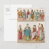 Etruscan Dress Briefkaart (Voorkant / Achterkant)