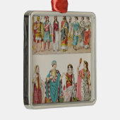 Etruscan Dress Metalen Ornament (Rechts)