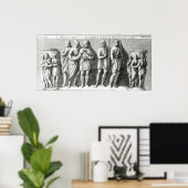 Etruscan Sarcophagus Poster (Thuiskantoor)