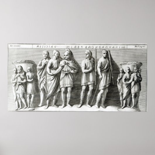 Etruscan Sarcophagus Poster (Voorkant)