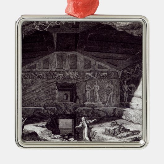 Etruscan Tomb, c.1780 Metalen Ornament (Voorkant)