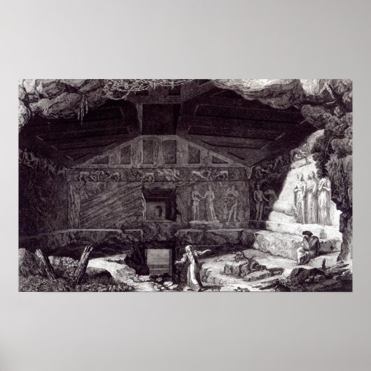 Etruscan Tomb, c.1780 Poster (Voorkant)