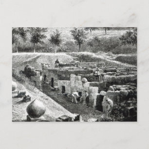 Etruscan Tombs Briefkaart