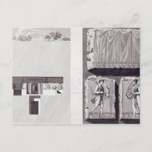 Etruscan Tombs, c. 1780 Briefkaart