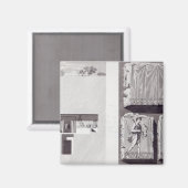 Etruscan Tombs, c. 1780 Magneet (Voorkant / Achterkant)