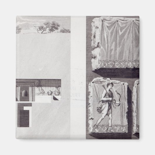 Etruscan Tombs, c. 1780 Magneet (Voorkant)