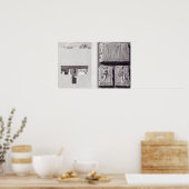 Etruscan Tombs, c. 1780 Poster (Keuken)