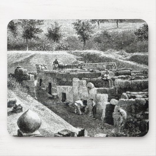 Etruscan Tombs Muismat (Voorkant)