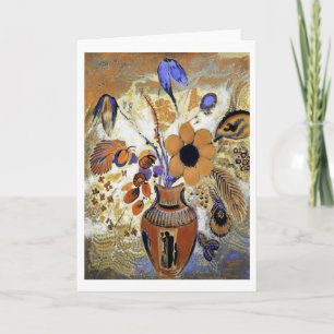 Etruscan Vase with Flowers, Redon Kaart