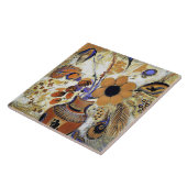 Etruscan Vase with Flowers, Redon Tegeltje (Zijkant)