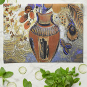 Etruscan Vase with Flowers, Redon Theedoek (Gevouwen)