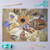 Etruscan Vase with Flowers, Redon Tissuepapier (Craft)