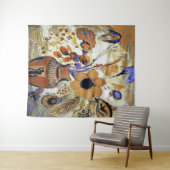 Etruscan Vase with Flowers, Redon Wandkleed (In Situ (horizontaal))