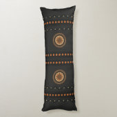 Etruskische Bucchero "Axis Mundi" Langhalsfles Lichaamskussen (Achterkant (Verticaal))