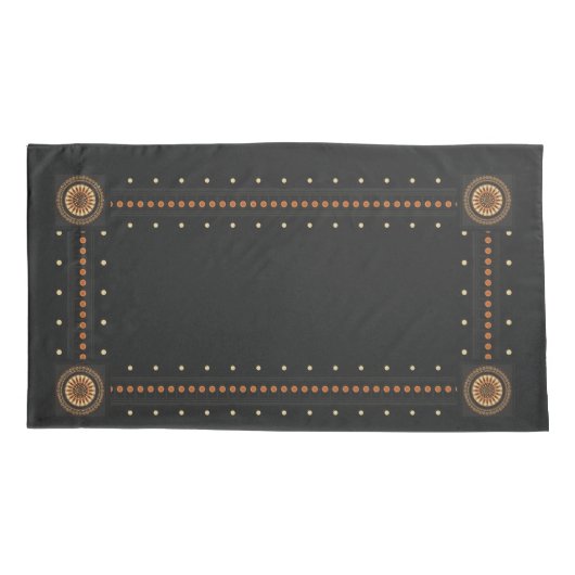 Etruskische Bucchero-stijl Kussensloop (Achterkant)