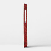 Ets Modern Bourgondisch rood Paisley bloemmotief Case-Mate iPhone Case (Achterkant / Links)