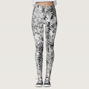 Etsen Graffiti Leggings