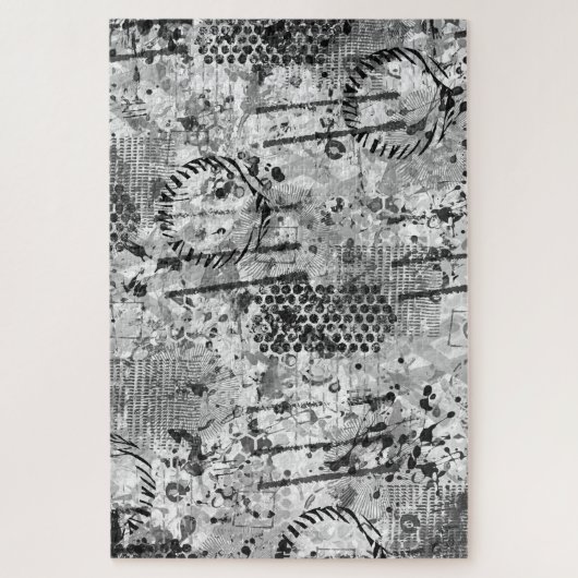 Etsen Graffiti Legpuzzel (Verticaal)