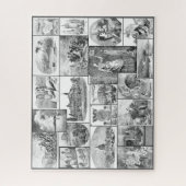 ETSEN/GRAVURES ILLUSTRATIE puzzel (Verticaal)