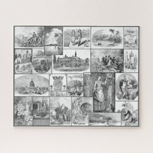 ETSEN/GRAVURES ILLUSTRATIE puzzel