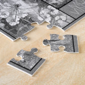 ETSEN/GRAVURES ILLUSTRATIE puzzel (Zijkant)