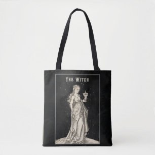 etsen van heksen tote bag