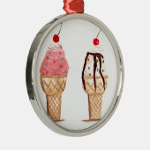 Etsroom dessert Baker Kitchen zoete Metalen Ornament (Rechts)