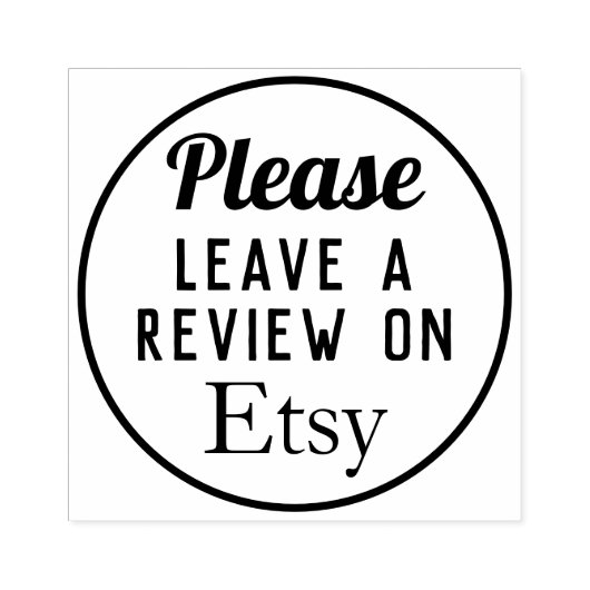 Etsy Crafting Review Rubberstempel (Afrduk)