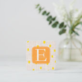 ETSY VIERKANTE VISITEKAARTJE (Staand voorkant)