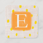 ETSY VIERKANTE VISITEKAARTJE (Achterkant)