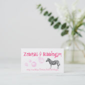 Etsy Visitekaartje -  (Staand voorkant)