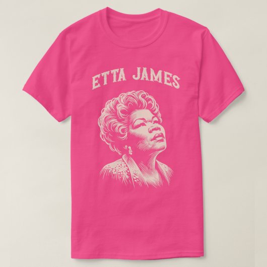 Etta James T-shirt (Design voorkant)