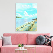 Ettalong Central Coast NSW Australië Canvas Afdruk (Insitu (Woonkamer))