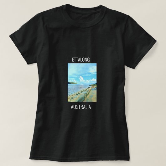 Ettalong Central Coast NSW Australië T-shirt (Design voorkant)