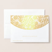 Ettant Folie Elegant Pattern Wedding Card Kaarten (Met envelop)
