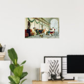 Ettore Forti Interior of Roman Building Poster (Thuiskantoor)