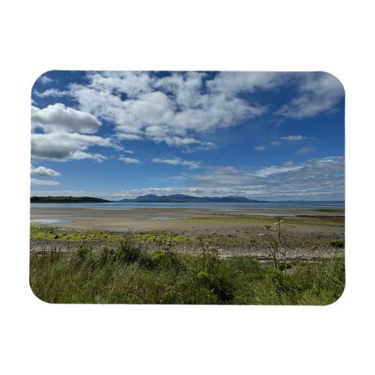Ettrick Bay op het eiland Bute in Schotland Magneet (Horizontaal)