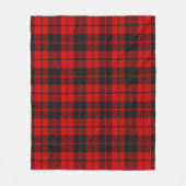 Ettrick District Plaid Fleece Deken (Voorkant)