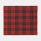 Ettrick District Plaid Fleece Deken (Voorkant (Horizontaal))